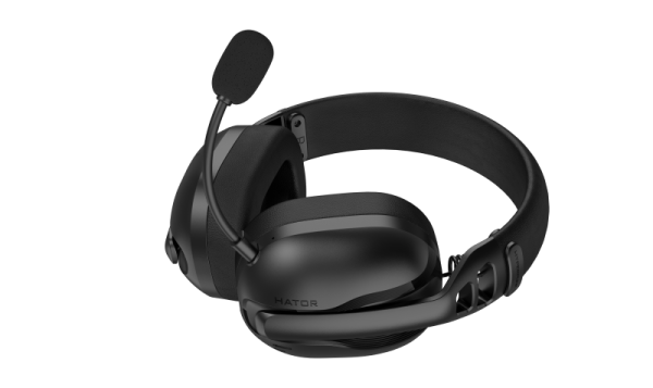 Casti gaming wireless hator hyperpunk 3, material membrana pet, frecventa raspuns 10hz-44khz, impendanta 16Ω, conectivitate  2.4ghz, bt5.4 usb-c/usb-a, autnomie bateria pana la 45 de ore, timp incarcare 2o re, putere maxima 30mw, conexiune hator clearscan