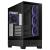 Carcasa asus a31 plus mid tower argb negru, tempered glass, sloturi expansiune 7, drive bays: 2x3.5"/2.5", ventilatoare suportate: 7 (spate: 1x120mm sau 1x140mm, sus: 3x120mm sau 2x140mm, lateral: 3x120mm), ventilatoare incluse: 4 (spate: 1x120mm, lateral
