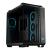 Carcasa asus tuf gaming gt502 horizon mid tower argb negru, tempered glass, sloturi expansiune 8+ 3 aditional verticale, drive bays: 2x3.5" 2x2.5", ventilatoare suportate: 4 (spate: 1x120mm, sus: 3x120mm sau 2x140mm), format placa de baza suportat: mini-i