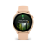 Ceas garmin vívoactive 6 display amoled, dimensiune afisaj 30.4 mm, rezolutie afisaj  390 x 390 pixeli, memorie 8gb, autonomie până la 11 zile (5 zile cu afişajul permanent pornit) rezistanta la apa pana la 5 atm, greutate: 23g, ramă pink dawn cu curea bo