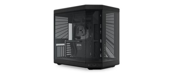 Carcasa hyte y70 mid tower negru, tempered glass, sloturi expansiune 11, drive bays: 2x3.5" 2x2.5", ventilatoare suportate: 9 x120mm sau 7x 140mm (lateral: 3x120mm/2x140mm, sus: 3x120mm/2x140mm, spate: 1x120mm/1x140mm, jos: 2x120mm/2x140mm), format placa 