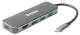 D-link dub-2333 5-in-1 usb-c hub with hdmi and power delivery, 1* usb-c connector, 1* hdmi port, 3* usb type- aport (usb 3.0), 1* usb-c powerdelivery.