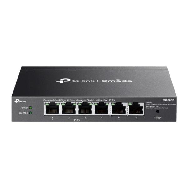 Port: 8× gigabit poe+ ports, 1x gigabit non-poe ports, 1× combo gigabit rj45/sfp port spec: 802.3at/af, 123 w poe power,  desktop steel case and fanless feature: integration with omada sdn controller, flow control, loopback detection, port isolation, port