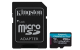 Card de memorie microsdxc kingston canvas go plus 256gb adaptor sd class 10