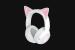 Casti razer kraken kitty v2 bluetooth 5.2quartz edition, interfata usb- a, sensibilitate 92.5 db spl / mw @ 1khz si sensibilitate microfon 42 dbv /pa, alb