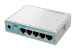 Mikrotik hex e50ug 512 mb ddr3, procesor: en7562ct @ 950 mhz, memorie: 512 mb, 5x 10/100/1000, mikrotik routeros, licenţă level 4