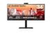 Monitor lg 34" 34ba85qe-b.aeu, curvature: 3800r, diagonal (inch): 34, diagonal (cm): 86.7, aspect ratio: 21:9, panel: ips, resolution: 3440x1440, refresh rate: 60hz, response time gtg: 5ms, brightness (max): 300 cd/m², contrast (static) : 1000:1, viewing 