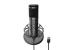 Microfon genesis radium 600 g2, tip condenser, model cardioid, suport fix, conectivitate usb-c si jack 3.5 mm,  raspuns in frecventa 30 - 18.000 hz, sensibilitate -36 db, lungime cablu 180 cm, negru