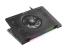 Stand/cooler laptop genesis oxid 450 rgb , dimensiune maxima laptop 15.6", 4 ventilatoare de 140 mm + 1 ventilator 140 mm, iluminare rgb, viteza de rotatie 2400 rpm cele de 60mm si 1100 rpm cel de 140mm, hub usb incorporat, dimensiuni 360 x 260 x 40 mm
