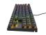 Tastatura gaming mecanica cu fir genesis thor 303 tkl, iluminare rgb, swtich linear, switch model outemu red, numar taste 87, 11 butoane multimedia, lungime cablu 1.8m, dimensiuni 355 x 136 x 36 mm, negru