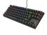 Tastatura gaming mecanica cu fir genesis thor 303 tkl, iluminare rgb, swtich linear, switch model outemu red, numar taste 87, 11 butoane multimedia, lungime cablu 1.8m, dimensiuni 355 x 136 x 36 mm, negru