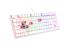 Tastatura gaming mecanica cu fir genesis thor 303 tkl, iluminare rgb, swtich linear, switch model outemu pitch silent, numar taste 87, 11 butoane multimedia, lungime cablu 1.8m, dimensiuni 355 x 136 x 36 mm ,alb