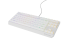 Tastatura gaming mecanica cu fir genesis thor 230 tkl, iluminare rgb, swtich linear, switch model outemu brown, numar taste 87, 11 butoane multimedia, lungime cablu 1.6m, dimensiuni 363 x 155 x 39 mm, alb