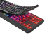Tastatura gaming mecanica wireless genesis thor 230 tkl, iluminare rgb, swtich-uri red, 87 taste, 11 butoane multimedia, negru