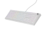 Tastatura gaming mecanica cu fir genesis thor 404, iluminare rgb, 107 taste, 11 butoane multimedia, alb