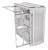 Carcasa corsair 9000d airflow super full tower rgb alb, tempered glass, sloturi expansiune 8 orizontale sau 4 verticale+ verticale pentru placa de baza secundara, drive bays: 5x3.5" 6x2.5", ventilatoare suportate: 18 (spate: 2x120mm sau 1x140mm, fata: 8x1
