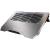 Cooler laptop tellur shade, pentru laptpori cu dimensiunea de 17", 3 ventilatoare, conexiune usb-a sau usb-c plug and play, iluminare rgb led, gri