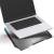 Cooler laptop tellur shade, pentru laptpori cu dimensiunea de 17", 3 ventilatoare, conexiune usb-a sau usb-c plug and play, iluminare rgb led, gri