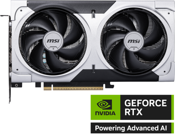 Placa video msi geforce rtx 5060 ti ventus 2x oc plus 8gb gddr7 128 bit, pcie 5.0, 3x dp 1x hdmi