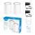 Cudy ax3000 wi-fi 6 mesh 2.5g solution 2-pack, dual-band, chipset mt7981ba+mt7976cn+rtl8221b, 802.11ax/ac/a/b/g/n, 2402mbps at 5ghz + 574mbps at 2.4ghz, 2.5g wan+ge lan, 5 internal antennas, mu-mimo, ddns, zerotier/wireguard/openvpn/ipsec/l2tp/pptp vp
