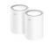 Cudy ax3000 wi-fi 6 mesh 2.5g solution 2-pack, dual-band, chipset mt7981ba+mt7976cn+rtl8221b, 802.11ax/ac/a/b/g/n, 2402mbps at 5ghz + 574mbps at 2.4ghz, 2.5g wan+ge lan, 5 internal antennas, mu-mimo, ddns, zerotier/wireguard/openvpn/ipsec/l2tp/pptp vp