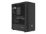 Carcasa fury shobo sh4f mid tower negru, tempered glass, sloturi expansiune 7, drive bays: 2x3.5" 2x2.5", ventilatoare suportate: 8 (spate: 1x120mm, fata: 3x120mm sau 3x140mm, sus: 2x120mm sau 1x140mm, jos: 2x120mm), ventilatoare incluse: 4 (4x120mm), for