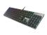 Tastatura gaming mecanica cu fir genesis thor 420 , iluminare rgb, switch content slim blue, numar taste 104, 12 butoane multimedia, lungime cablu 165m, dimensiuni 418 x 113 x 24 mm, gri