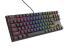 Tastatura gaming mecanica cu fir genesis thor 303 tkl, iluminare rgb, switch linear, switch model outemu peach silent, numar taste 87, 11 butoane multimedia, lungime cablu 1.8m, dimensiuni 355 x 136 x 36 mm, negru