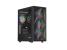 Carcasa genesis diaxid 605 mid tower argb negru, tempered glass, sloturi expansiune 7, drive bays: 2x3.5" 3x2.5", ventilatoare suportate: 8 (spate: 1x120mm, fata: 3x120mm sau 3x140mm, sus: 2x120mm sau 2x140mm, jos: 2x120mm), ventilatoare incluse: 4 (spate