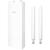 Cudy ac1200 wifi outdoor repeater, access point, 867mbps at 5ghz + 300mbps at 2.4ghz, 1 x 100mbps rj45, 2 detachable antennas, 24v passive poe, ip65 waterproof, lightning protection, 24v passive poe adapter included, cudy app