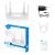 Cudy ac1200 gigabit dual band wi-fi router, chipset mediatek, 3 × 10/100/1000mbps rj45 ports, 4 x 5dbi fixed antennas,  wifi router/ap/ repeater/wisp mode, 802.11ac/a/b/g/n, 867mbps at 5ghz + 300mbps at 2.4ghz, ddns, wifi schedule, ipv6,  wps,wpa3, iptv, 