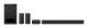 Soundbar sony hts60, 5.1ch, 1000 w