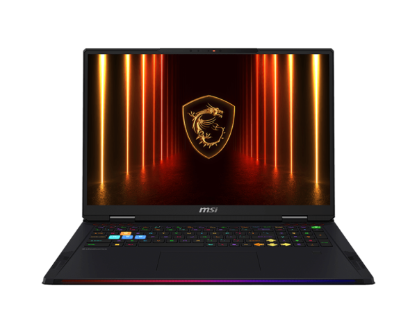 Laptop msi gaming raider a18 hx a9wig-056ro, 18" uhd+ (3840x2400), miniled, 120hz, amd ryzen™ 9 9955hx3d processor, 16 core, 32 thread, 144mb cache, max turbo frequency 5.4 ghz, video dedicat nvidia® geforce rtx™ 5080 laptop gpu powers advanced ai with 13
