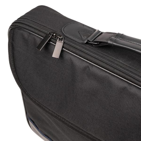Geanta laptop spacer, pentru laptopuri cu diagonala de de max. 17.3″, 1 compartiment, buzunar frontal, waterproof, material plastic/nylon, negru