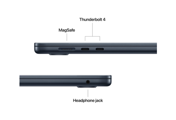 15-inch macbook air: apple m4 chip with 10-core cpu and 10-core gpu ,16gb, 256gb ssd - midnight - us english (cto from mw1l3ro/a)  (cto from  mw1l3ro/a)