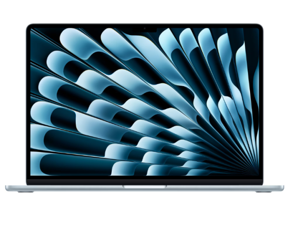 Macbook air 15.3" retina/apple m4 (cpu 10- core, gpu 10- core, neural engine 16- core)/16gb/256gb - sky blue - int kb (2025)