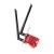 Cudy 5400mbps wi-fi 6e / bluetooth 5.2 pci express adapter with heatsink, intel ax210 module,2t2r, 2402mbps at 5ghz/6ghz + 574mbps at 2.4ghz, 802.11ax/ac/a/b/g/n, 2 detachable antennas, v2