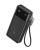 Baterie externa anker, capacitate baterie 20000mah, 30w pd 3.1, 1 x usb, 2 x usb-c, afisaj inteligent, voltaj iesire 5 v, amperaj 3 a, negru