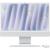 Apple imac 24" retina 4.5k/ apple m4 (cpu 10-core, gpu 10-core, neuralengine 16-core)/24gb/2tb - silver - int kb (2024)  (cto from  mcr24ro/a)