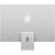 Apple imac 24" retina 4.5k/ apple m4 (cpu 10-core, gpu 10-core, neuralengine 16-core)/32gb/2tb - silver - int kb (2024)  (cto from  mcr24ro/a)