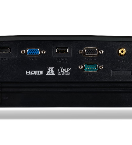 Videoproiector acer x1123, svga 800*600, up to wuxga 1920* 1200, 4:3/ 16:9, 20.000:1, dimensiune maxima imagine 300'', distanta maxima de proiectie 12m, boxa 3w, lampa 5.000/ 15.000 ore extremeeco, 2.4 kg, d- sub, composite video, 2*hdmi, pc audio in/ out