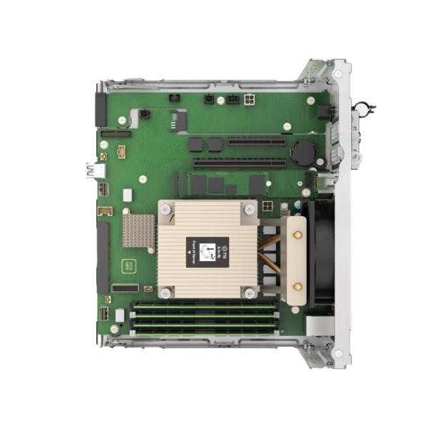Hpe proliant microserver gen11 g7400 2c 16gb-u 4lff-nhp 1tb hdd 180w ext ps emea cmp module server