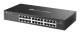Omada 24-port gigabit easy managed switch port: 24× gigabit rj45 ports spec: 1u 13-inch rack-mountable steel case feature: integration with omada sdn controller and omada cloud essentials, flow control, loopback detection, port isolation, port mirroring,