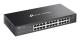 Omada 24-port gigabit easy managed switch port: 24× gigabit rj45 ports spec: 1u 13-inch rack-mountable steel case feature: integration with omada sdn controller and omada cloud essentials, flow control, loopback detection, port isolation, port mirroring,