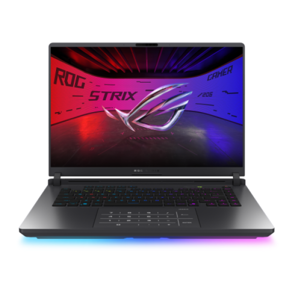 Laptop gaming asus rog strix g16, g615lr-s5082, 16-inch, 2.5k (2560 x1600, wqxga) 16:10 aspect ratio, rog nebula display, intel® core™ ultra9 processor 275hx 2.7 ghz (36mb cache, up to 5.4 ghz, 24 cores, 24threads); intel® ai boost npu up to 13tops, intel