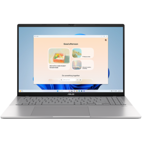 Laptop asus vivobook s16, m3607ha-rp008, 16.0-inch, wuxga (1920 x1200)16:10 aspect ratio, amd ryzen™ 7 260 processor 3.8ghz (24mb cache ,up to5.1 ghz, 8 cores, 16 threads); amd xdna™ npu up to 16tops, amdradeon™graphics, 1x ddr5 so-dimm slot, 1x m.2 2280 