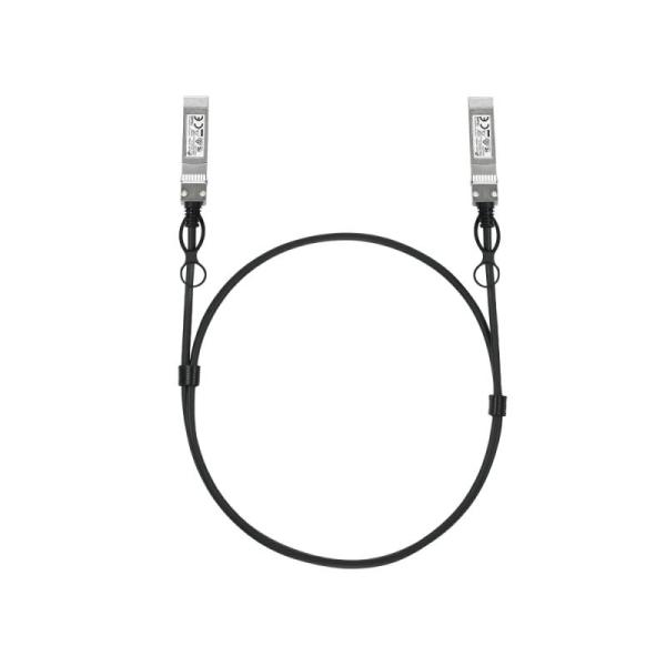 Cablu omada 1m 25g sfp28 1 m distance, support data rate of 25gbps and 10gbps, compatible with 25g sfp28 slot and 10g sfp+ slot, plug and play