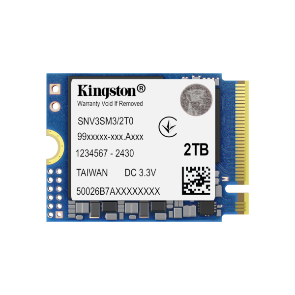 Ssd kingston snv3sm3 2tb m2 2230 pcie 4.0 nvme
