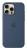 Iphone 16 pro max silicone case with magsafe - denim