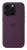 Iphone 16 pro silicone case with magsafe - plum